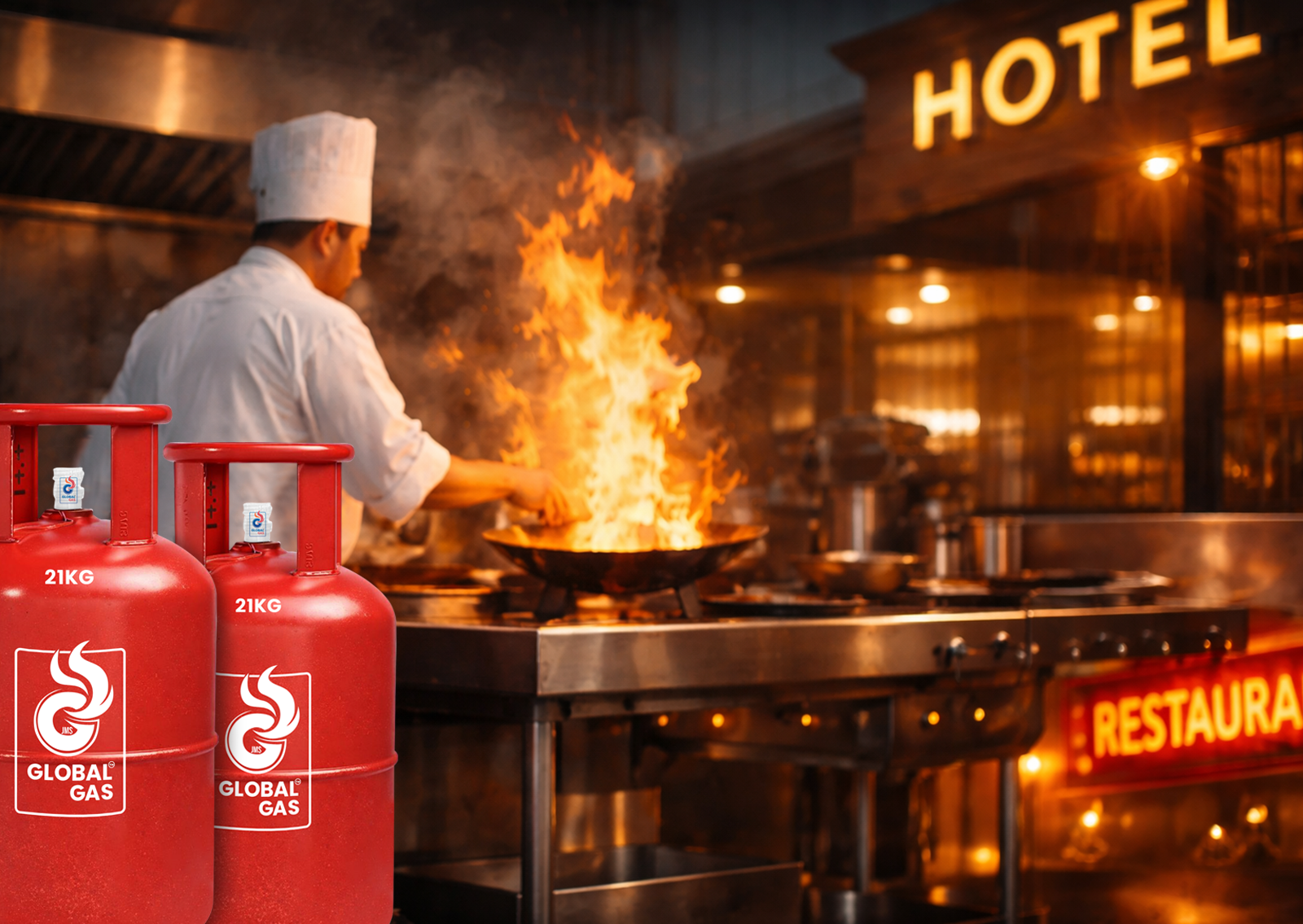 Finding the Right LPG Solutions for Hotels, Restaurants, and Large-Scale Kitchens